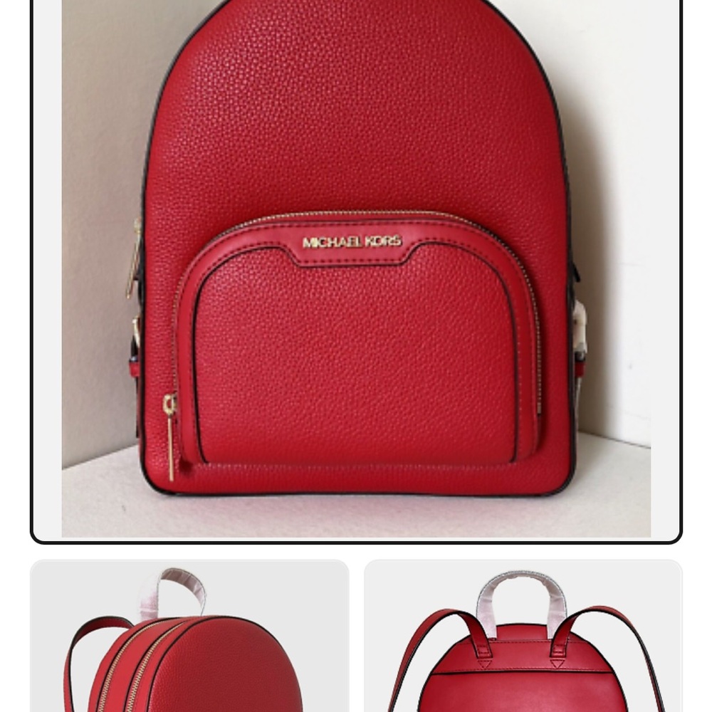 Michael Kors Jaycee Medium Zip Backpack NWT - Picture 8 of 15